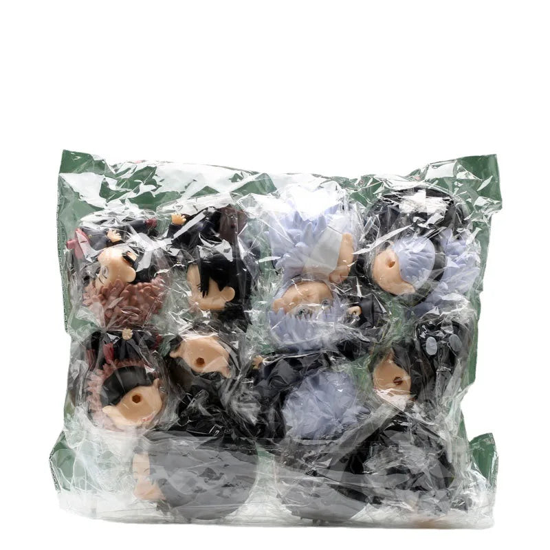 12Pcs/set Cute Jujutsu Kaisen Anime Figurines, Kawaii JJK Figures Toys Collections - CloudAnimeStudio