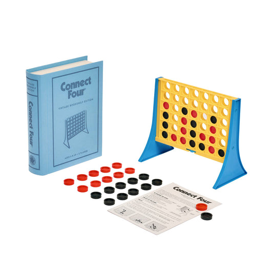 Connect 4 - Vintage Bookshelf Edition CLOUDANIMESTUDIO
