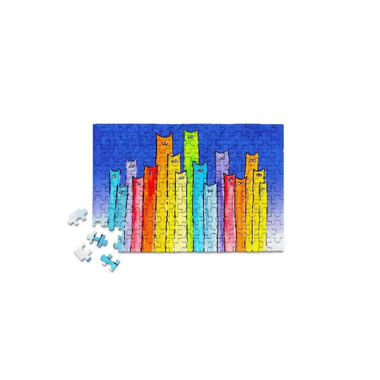 A Pride of Cats 150 Piece Mini Jigsaw Puzzle Micro Puzzles CLOUDANIMESTUDIO