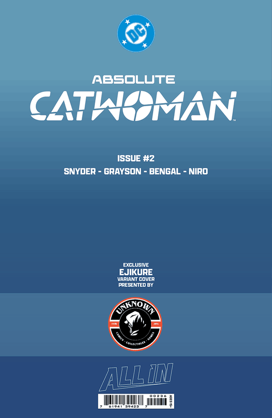ABSOLUTE CATWOMAN #2 EJIKURE EXCLUSIVE VAR (07/08/2026) CLOUDANIMESTUDIO