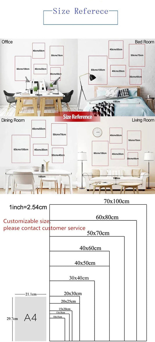 Anime Pokemon Ink Painting Canvas Posters, Painting Prints Posters and Prints Wall Art Picture for Living Room Children Gift - CloudAnimeStudio