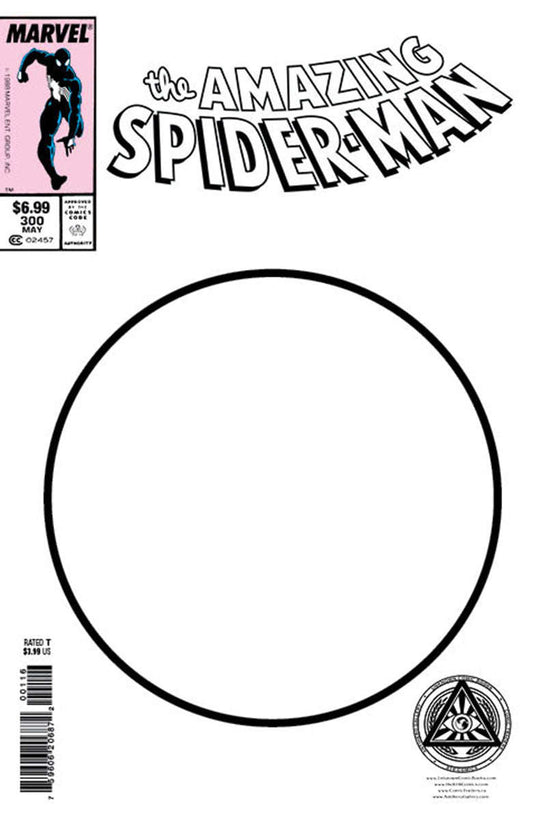 Amazing Spider-Man #300 Facsimile Edition Unknown Comics Exclusive Blank Var (08/23/2023) CLOUDANIMESTUDIO