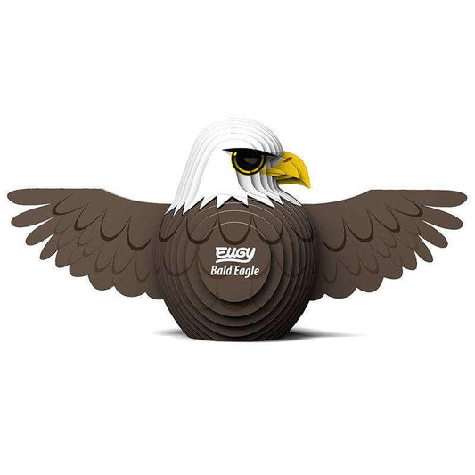 Bald Eagle 3D Cardboard Model Kit Eugy CLOUDANIMESTUDIO