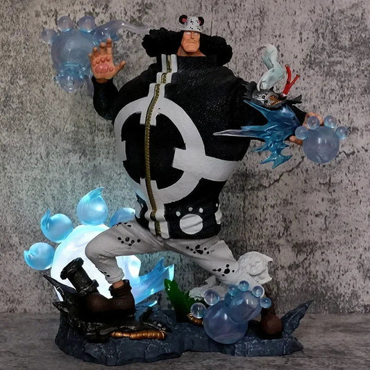 Bartholemew Kuma LED Anime Figure, One Piece Ursus Shock Action Figurines Statue Collection 32cm - CloudAnimeStudio