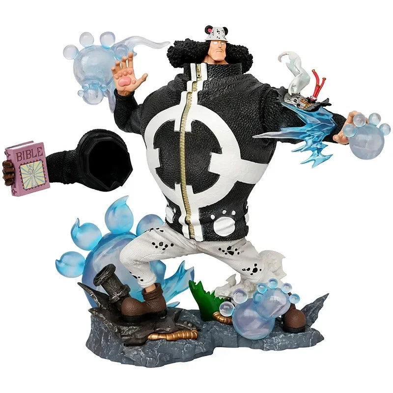 Bartholemew Kuma LED Anime Figure, One Piece Ursus Shock Action Figurines Statue Collection 32cm - CloudAnimeStudio