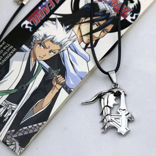 Bleach Ulquiorra Cifer Mask Anime Necklace Fashion Broken Masks Pendant Metal Choker Necklace - CLOUDANIMESTUDIO