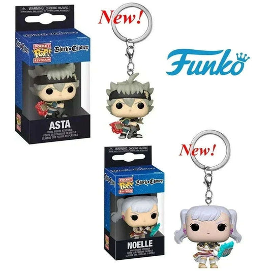 Box Keychain Black Clover Asta Noelle Yami Action Figure Keychain Collectible Model Toy - CLOUDANIMESTUDIO