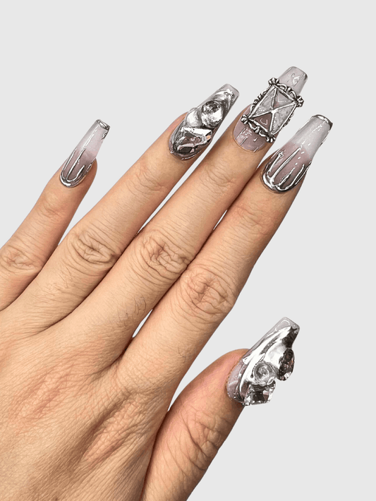 Butterfly Trap press on nails CLOUDANIMESTUDIO