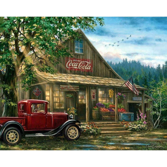 Country General Store 1000 Piece Jigsaw Puzzle Springbok CLOUDANIMESTUDIO