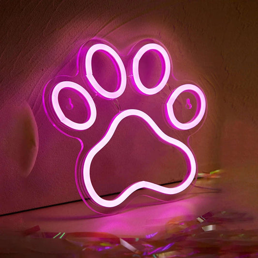 Kawaii Cat Paw Neon Light CLOUDANIMESTUDIO