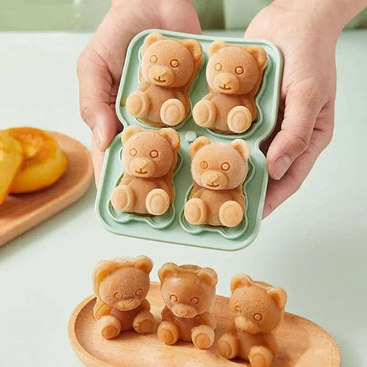 Teddy Bear Ice Mold CLOUDANIMESTUDIO