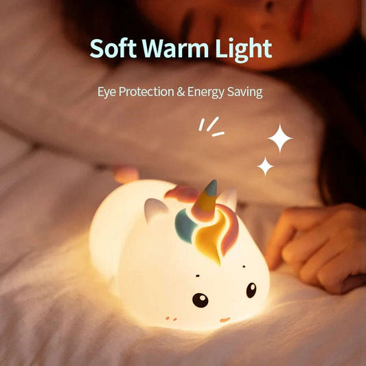 Kawaii Unicorn Night Light CLOUDANIMESTUDIO