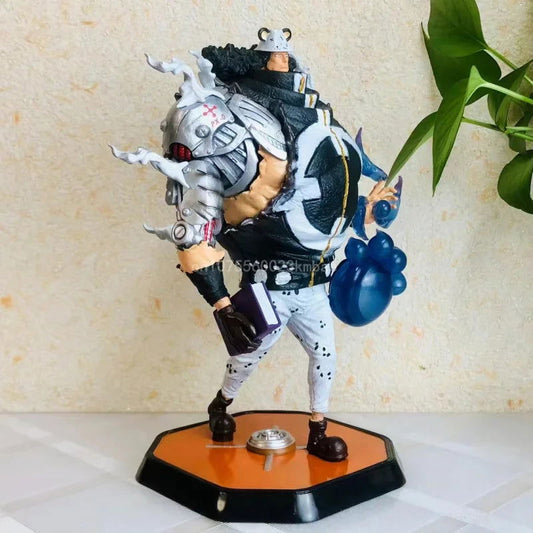 Cyborg Bartholemew Kuma Anime Figure, One Piece Anime Figurines Tyrant Shochikubai Seven Warlords Model 28 cm - CloudAnimeStudio