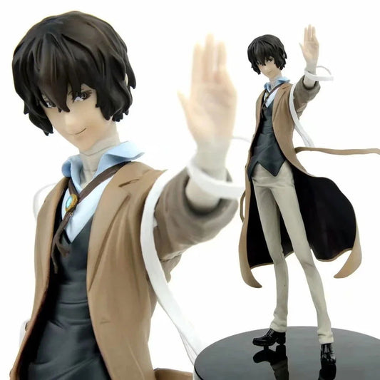 Dazai Osamu Anime Figurine, Bungo Stray Dogs Anime Figures PVC Action Toy Statue 26 cm - CloudAnimeStudio
