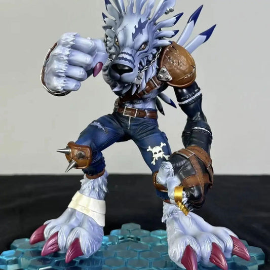Digimon Adventure WereGarurumon Figurine, PVC Anime Figures and Statues Collectibles 18.5 cm - CloudAnimeStudio