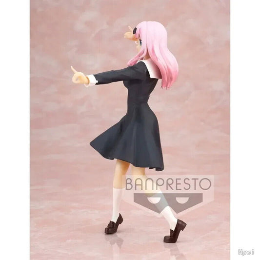 Fujiwara Chika Figure, Shinomiya Kaguya Love Is War Anime PVC Figurine 7in - CloudAnimeStudio