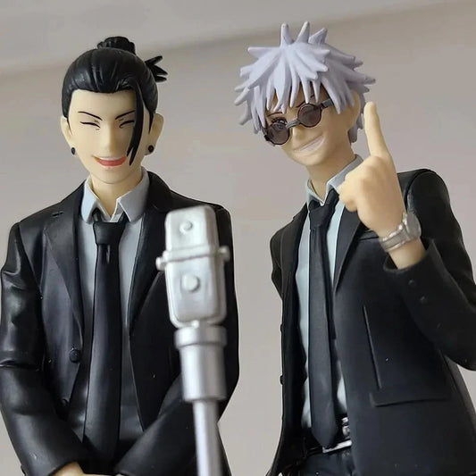 Geto Suguru and Gojo Satoru Anime Figurines Jujutsu Kaisen figurine Doll PVC Statue 15 CM - CLOUDANIMESTUDIO