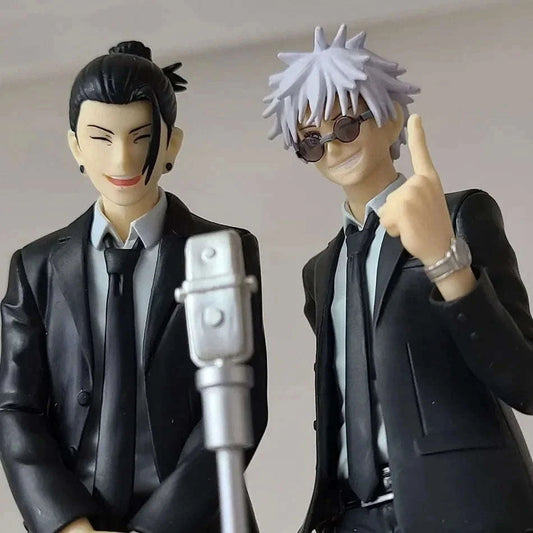 Geto Suguru and Gojo Satoru Anime Figurines Jujutsu Kaisen figurine Doll PVC Statue 15 CM - CLOUDANIMESTUDIO