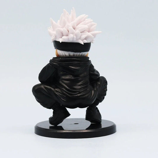 Gojo Satoru Chibi Mini Anime Figure, Jujutsu Kaisen JJK Figurine Gifts 13cm/5in - CloudAnimeStudio
