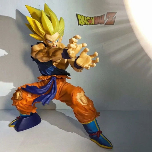 Goku Dragon Ball Z Anime Figure, Kamehameha Cell Saga Dragon Ball Z Super Saiyan Figurine, Anime 6in - CloudAnimeStudio