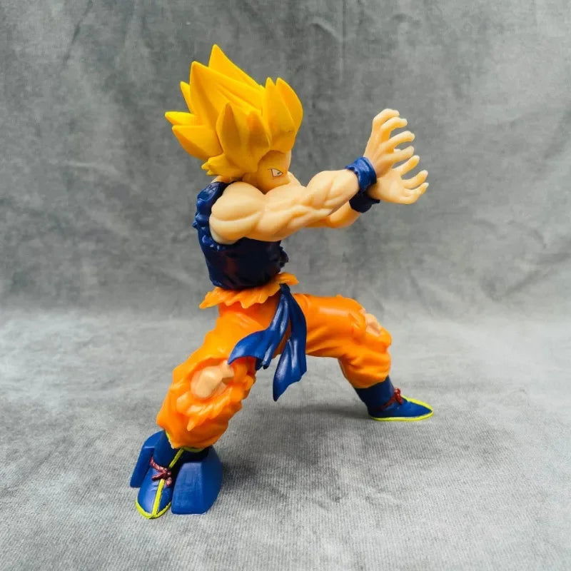 Goku Dragon Ball Z Anime Figure, Kamehameha Cell Saga Dragon Ball Z Super Saiyan Figurine, Anime 6in - CloudAnimeStudio