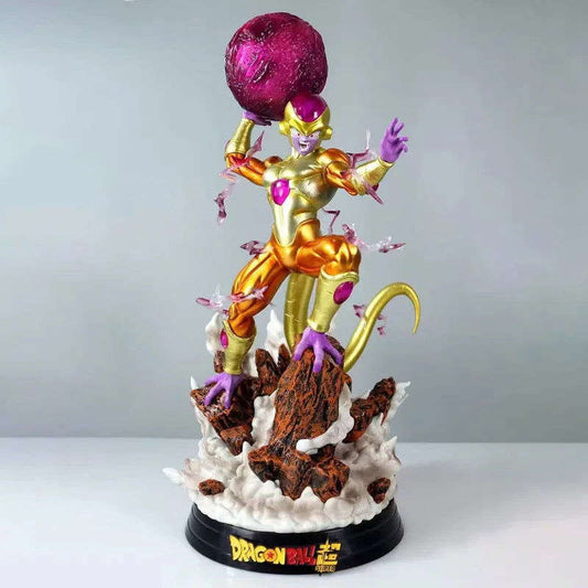 Golden Frieza Death Ball Anime Figure, Dragon Ball Super Oversized Statue DGZ Figurines Collectible 48 CM - CloudAnimeStudio