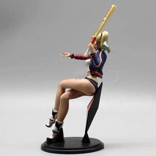 Harley Quinn Figure, Sexy Suicide Squad Joker Figurine, Marvel DC Gifts 4 in - CloudAnimeStudio