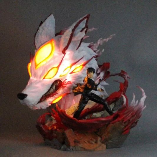 Hayakawa Aki Chainsaw Man Figurines, Popular Anime Collectible Figures 9 in - CloudAnimeStudio