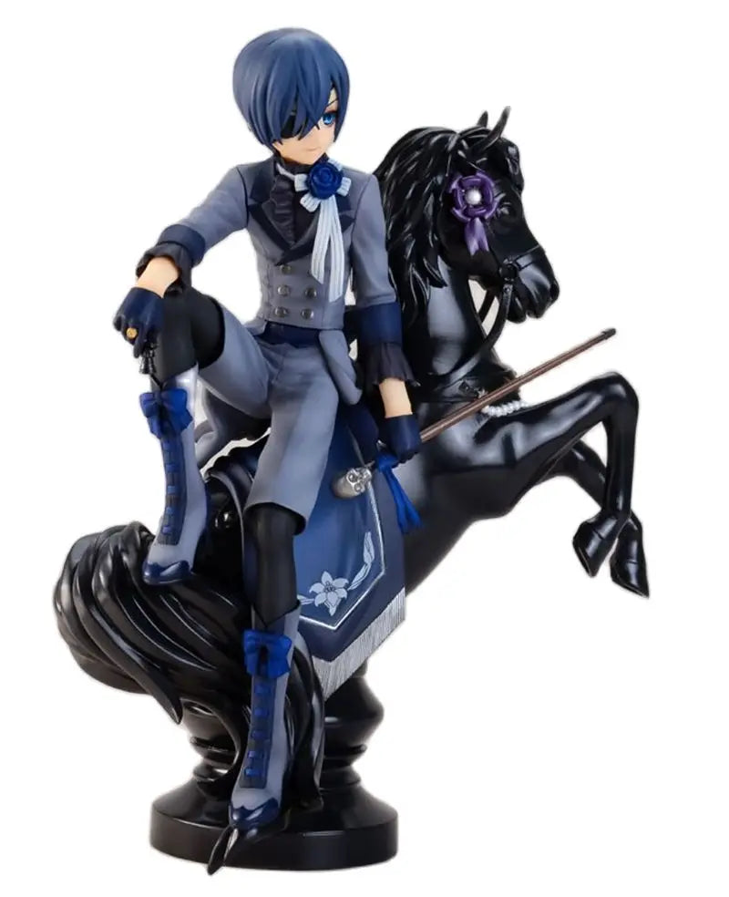 Ciel Phantomhive and Sebastian Michaelis Anime Figure, Black Butler Action Figurines
