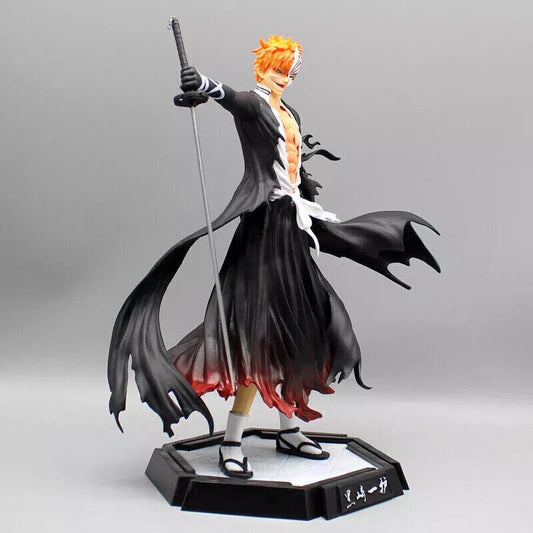 Hollow Ichigo Kurosaki Figure, Bleach Zangetsu Figurine 1000 Year Blood War 12in - CloudAnimeStudio