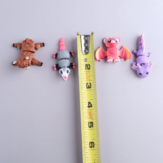 3D Printed Mini Fidget Creature Packs CLOUDANIMESTUDIO