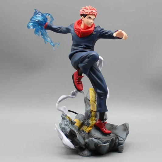 Itadori Figure, Sakuna's Vessel Jujutsu Kaisen JJK Anime Figurine 28cm/11in - CloudAnimeStudio