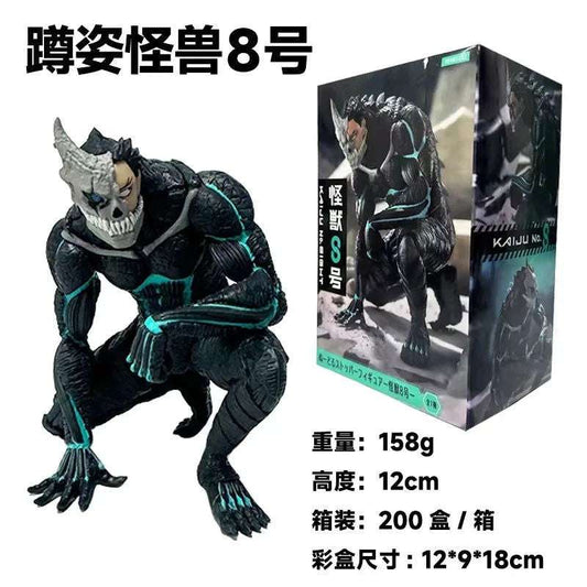 Kaiju No. 8 Figures, Kafka MINA ASHIRO KAIJU NUMBER EIGHT Anime Action Figures Toys For Boys Girls Gift Model 21cm - CloudAnimeStudio