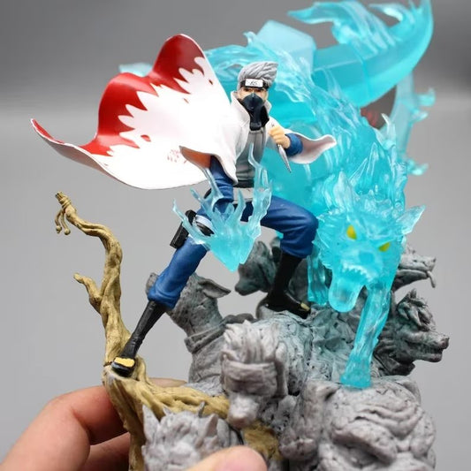 Kakashi Hatake Anime Figurines, Konoha Sixth Hokage Naruto Figure, Toys and Figurines - CloudAnimeStudio
