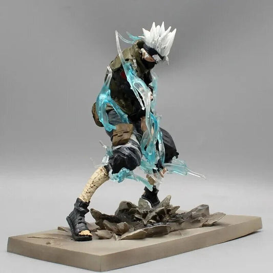 Kakashi Hatake Of The Sharingan Figure, Raikiri Lightning Blade Cutter Anime Figurines - CloudAnimeStudio