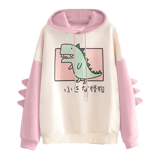 Kawaii Dinosaur Hoodie