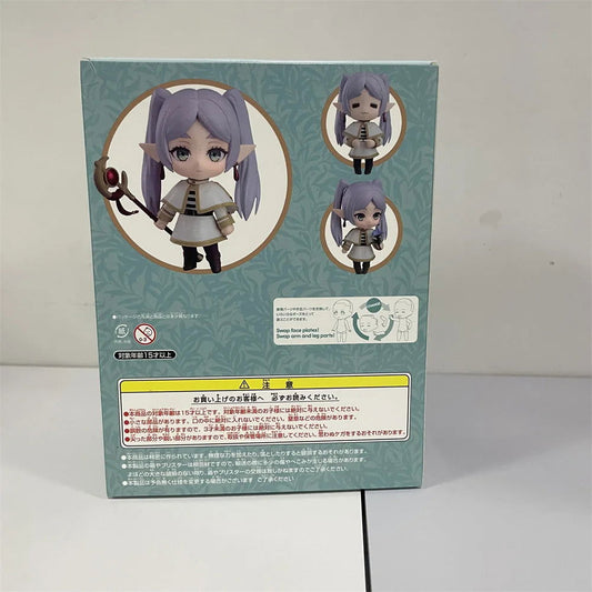 Kawaii Chibi Anime Figure Frieren: Beyond Journey's End Frieren Action Figures Cute Toys for Collector 10 CM - CloudAnimeStudio