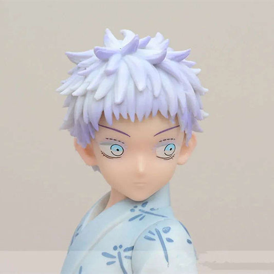 Kid Satoru Gojo Anime Figure, Jujutsu Kaisen Childhood Figurines 18 cm - CloudAnimeStudio