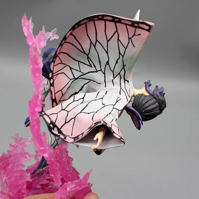 Kochou Shinobu Anime Figurine, Demon Slayer Kimetsu No Yaiba Combat Form PVC Model 20CM - CloudAnimeStudio