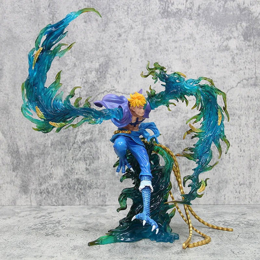 Marco the Phoenix Anime Figurine, One Piece Figures Action Toys Flying Marco PVC 33 cm - CloudAnimeStudio