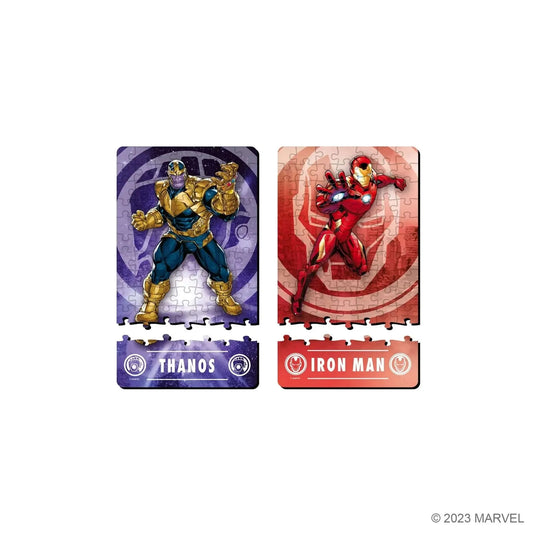 Marvel Iron Man vs. Thanos Set of 2 70 Piece Jigsaw Duel Puzzles Ridley CLOUDANIMESTUDIO