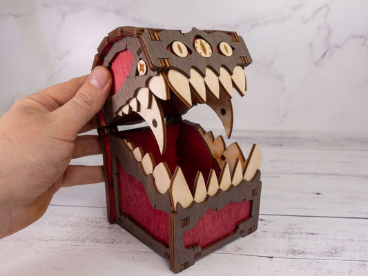 Mimic Chest Deck Box CLOUDANIMESTUDIO