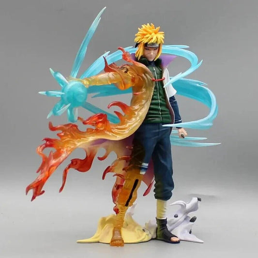 Minato Namikaze Bijuu Mode Anime Figure, Rasengan Reanimation Jutsu Edo Tensei Naruto Shippuden Figurines Statues - CloudAnimeStudio