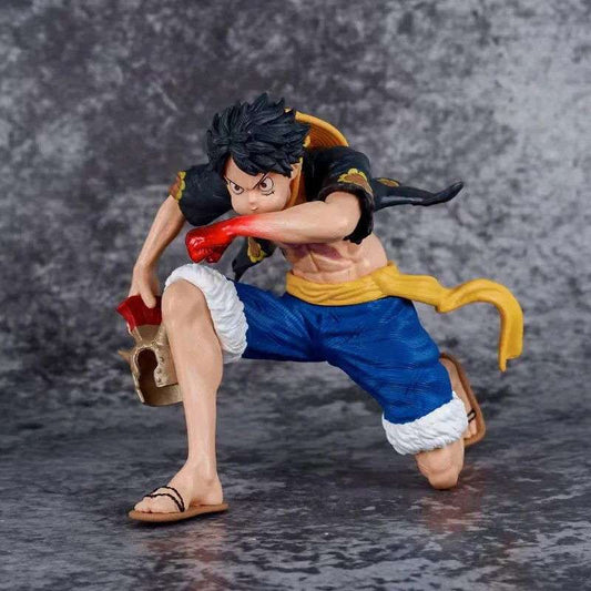 Monkey D. Luffy Anime Figurine, One Piece Anime Figure, Toys and Statues for Kids Gifts, Luffy Gear 2 - CloudAnimeStudio