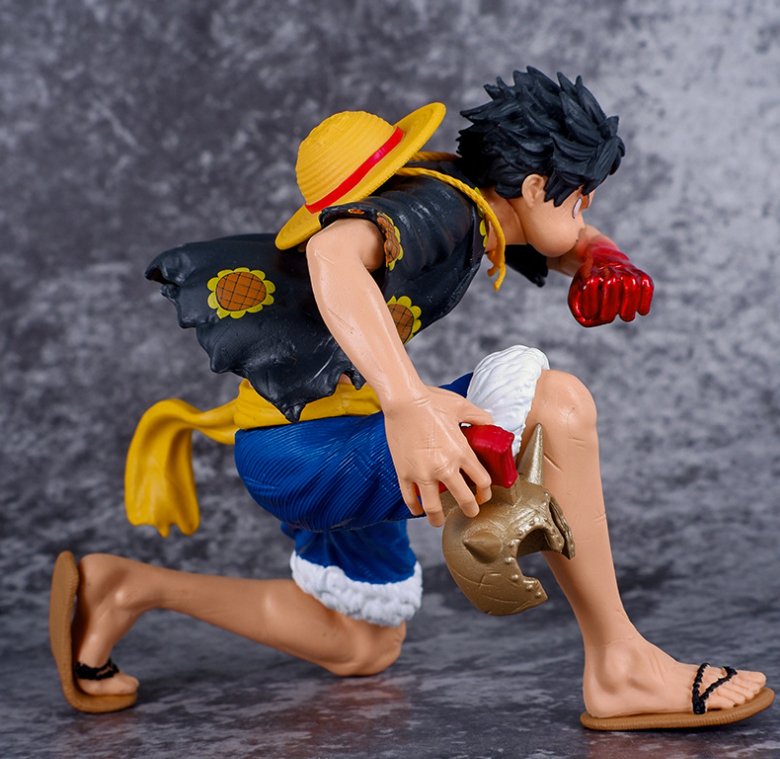 Monkey D. Luffy Anime Figurine, One Piece Anime Figure, Toys and Statues for Kids Gifts, Luffy Gear 2 - CloudAnimeStudio