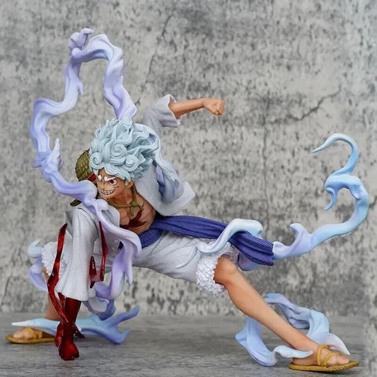 Monkey D. Luffy One Piece Figurines, Gear 5 Nika Sun God One Piece Anime Figure - CloudAnimeStudio