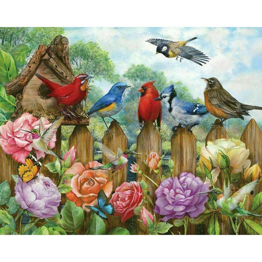 Morning Serenade 500 Piece Jigsaw Puzzle Springbok CLOUDANIMESTUDIO