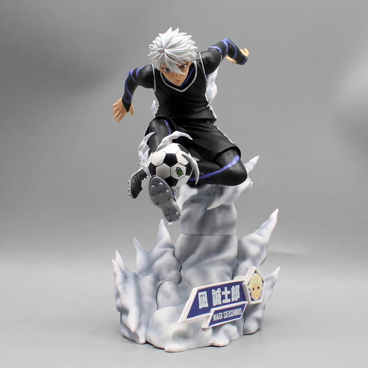 Nagi Seishiro Blue Lock Figures, Anime Figurines Soccer Football Collection Statue Decor 21 cm - CloudAnimeStudio
