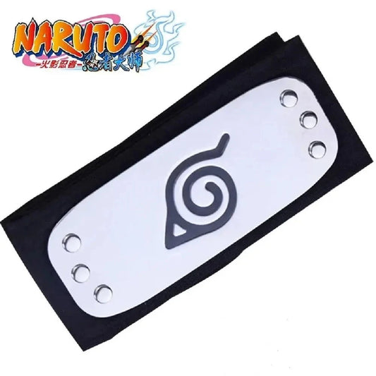 Naruto Ninja Headband Konoha Rogue Akatsuki Forehead Protector Cosplay Anime - CLOUDANIMESTUDIO