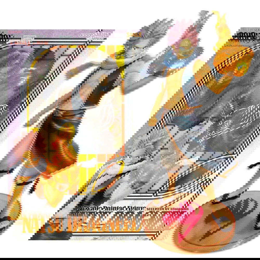 Natsu Dragneel Figure, Fire Dragon Slayer Figurine, Anime Gifts 23cm/9in - CloudAnimeStudio